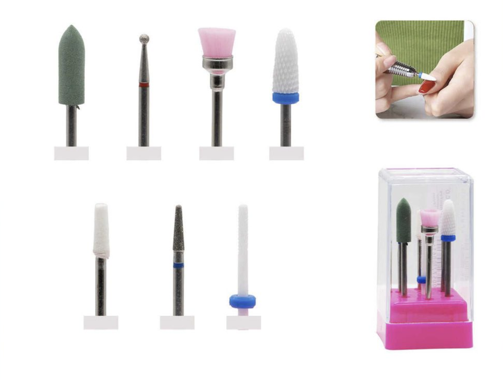 Set 7 Fresas Cerámica/Carburo