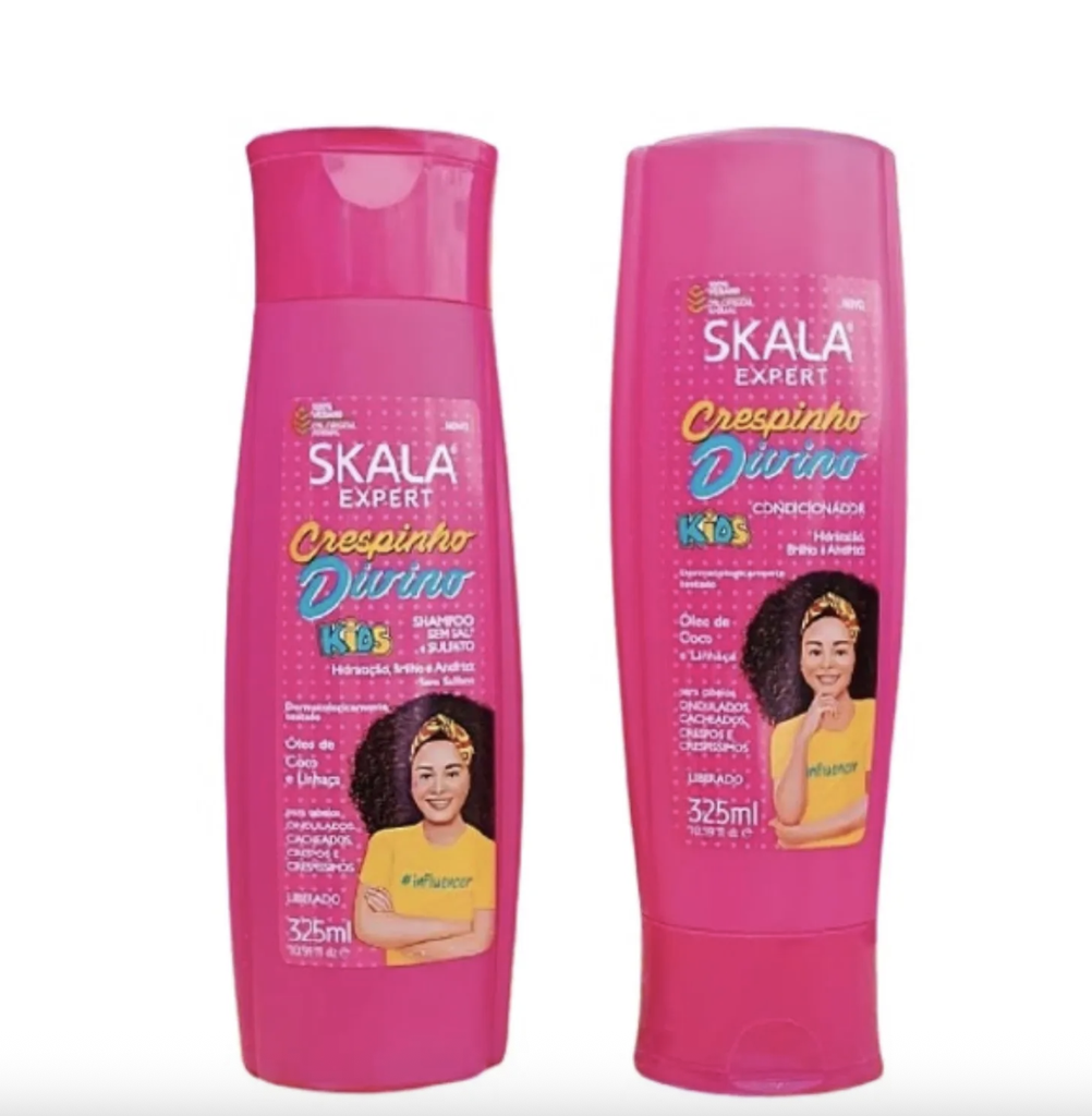 Pack Shampoo Acondicionador Skala Expert Crespinhos Divinos