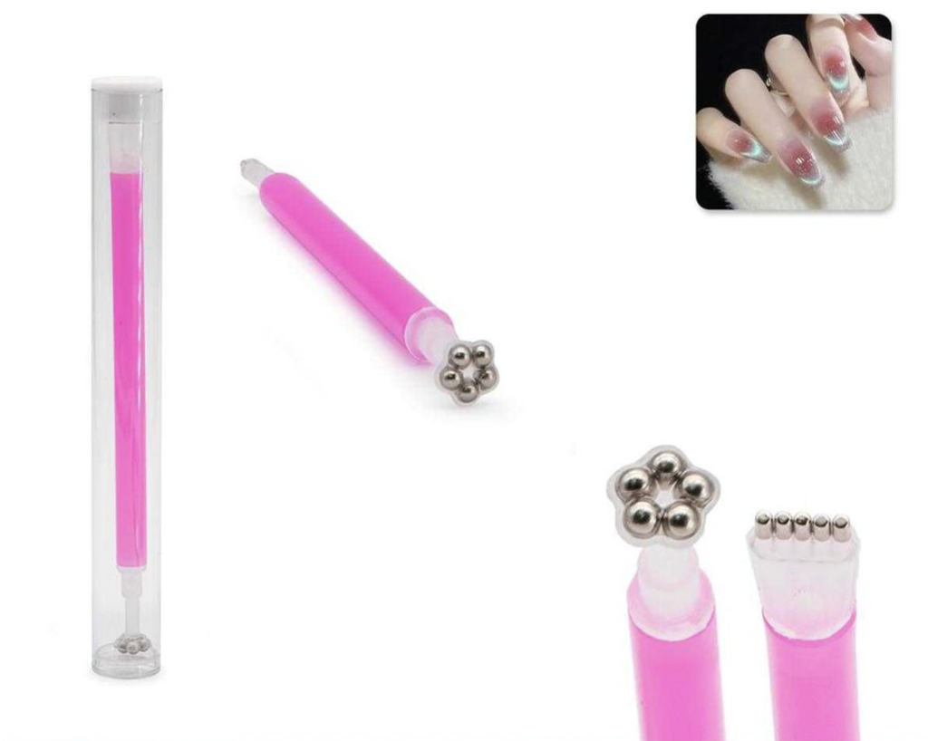 Bolígrafo magnético doble ojo de gato（516/12）