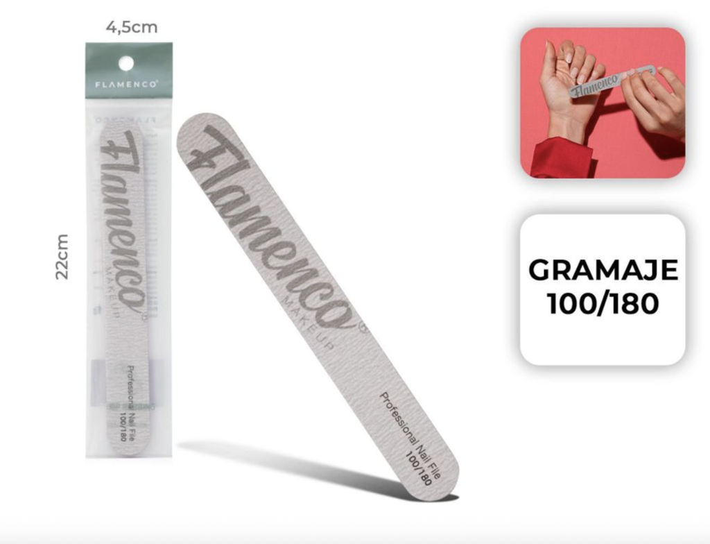 Lima de uñas Oval 100/180