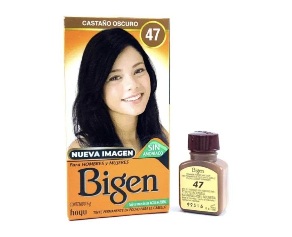 Bigen Tinte Cejas Castaño Oscuro