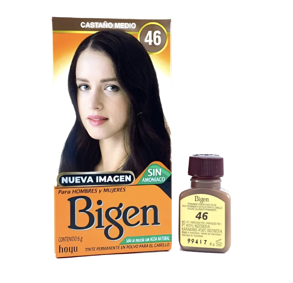 Bigen Tinte Cejas Castaño Medio