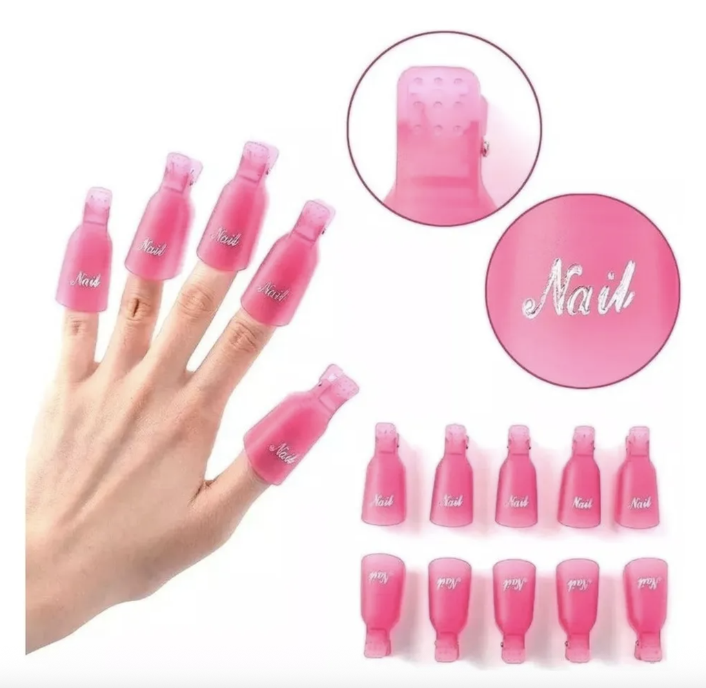 Caja Pinza Removedor Esmalte