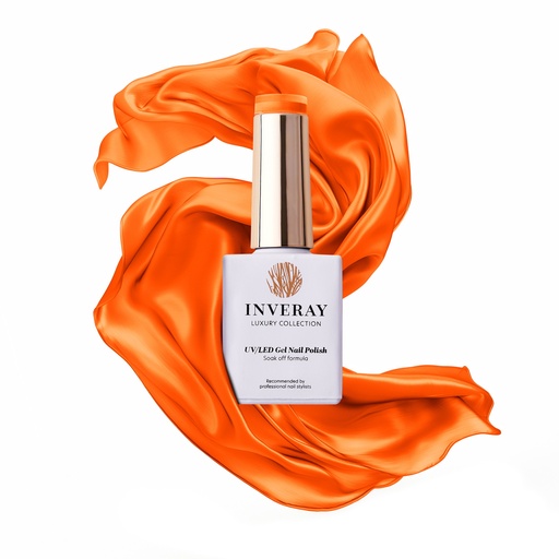 [INV115] Uv/Led Gel Nail Polish Luxury Collection N°134 Charming Clementine