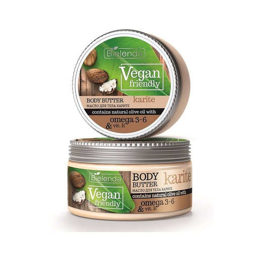 [BIELENDA3] Manteca Corporal De Karité Vegana Con Aceite De Oliva Natural 250Ml