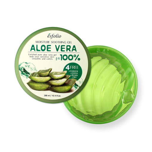 [ESFOLIO1] Aloe Vera Moisture Soothing Gel (100%) 300Ml