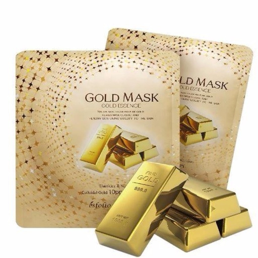 [ESFOLIO3] Gold Essence Mask