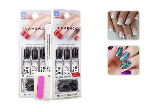 [FLAMENCO14] Uñas Press On - S
