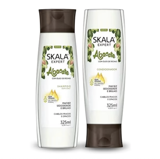 [SKALA12] Pack Shampoo Acondicionador Skala Expert Abacate