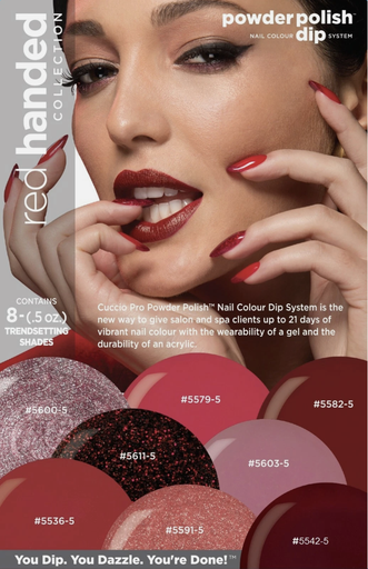 [CUCCIO18] Kit Dip Powder Red Handed