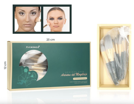 [FLAMENCO47] Set de brochas 12 pcs (68//6)
